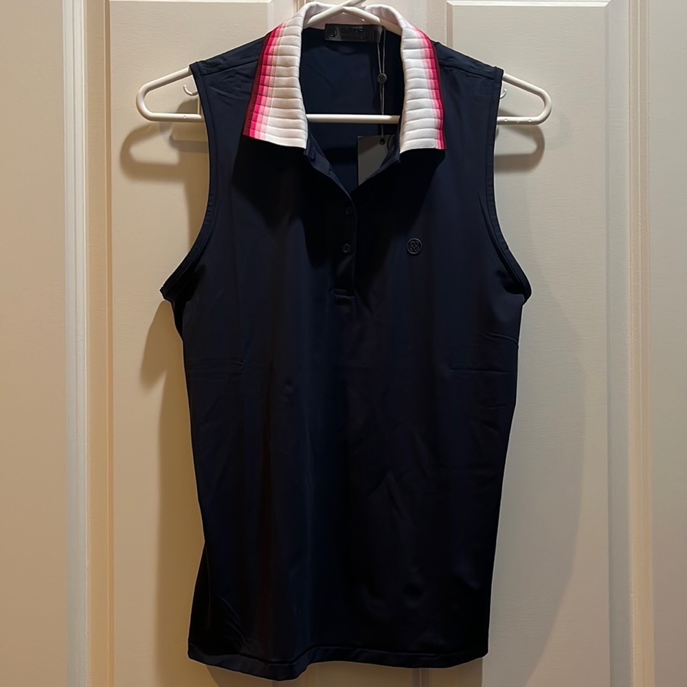 G/FORE sleeveless polo